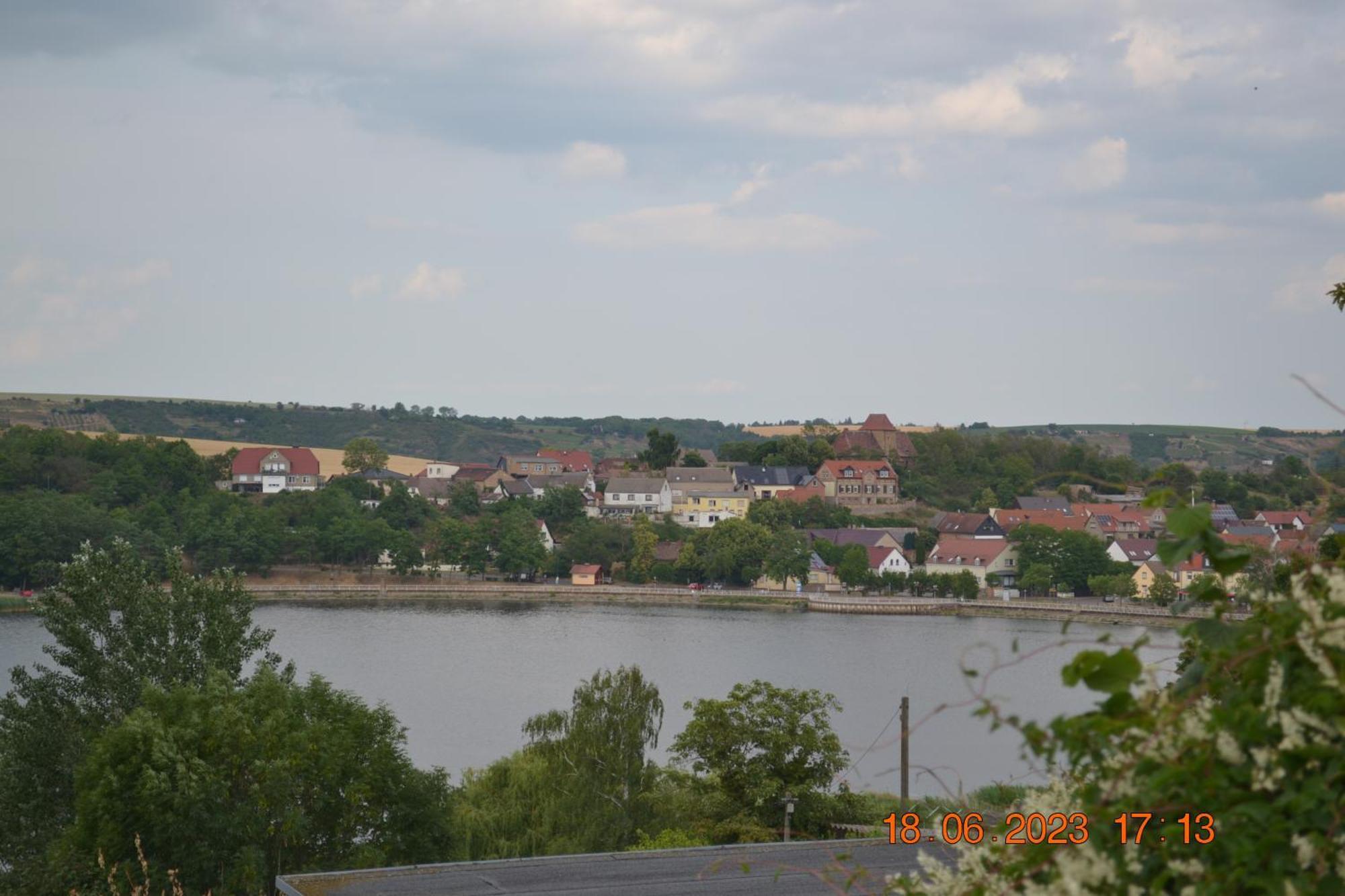 Ferienwohnung Mit Ausblick In Wimmelburg Ngoại thất bức ảnh