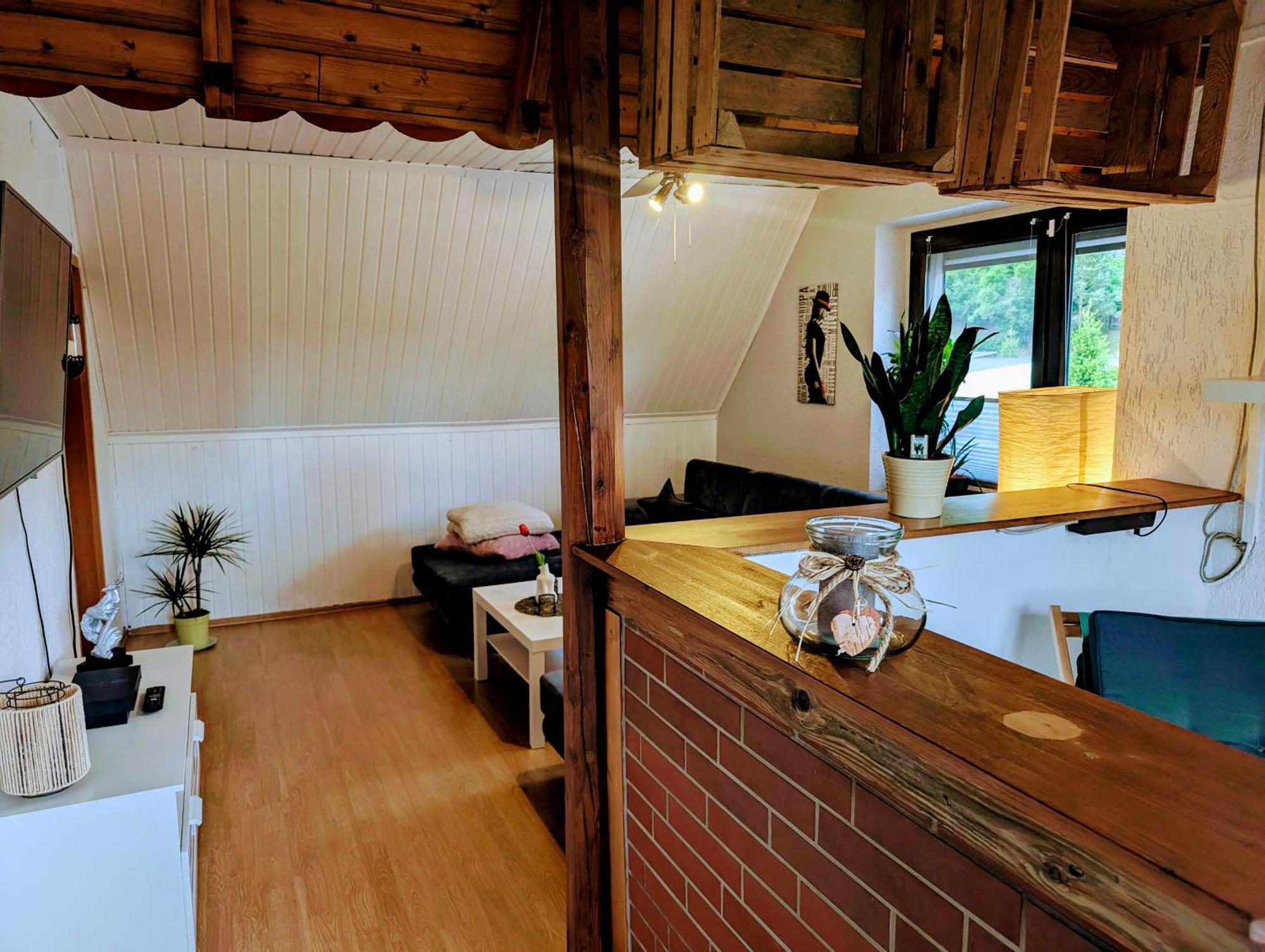 Ferienwohnung Mit Ausblick In Wimmelburg Ngoại thất bức ảnh
