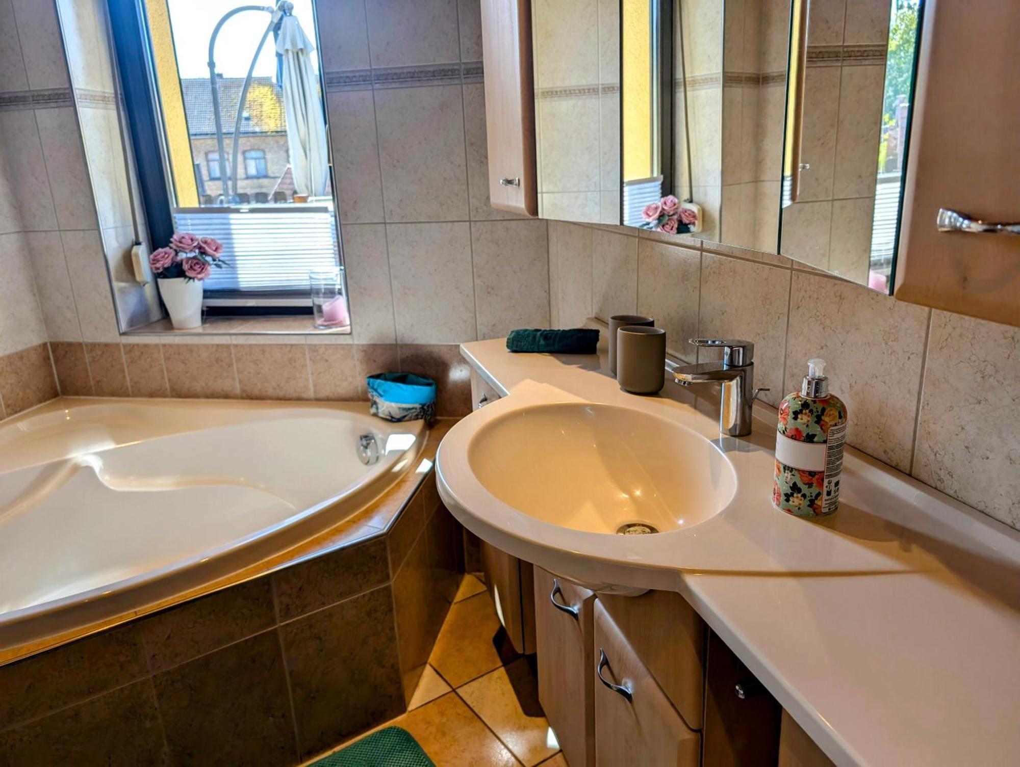 Ferienwohnung Mit Ausblick In Wimmelburg Ngoại thất bức ảnh