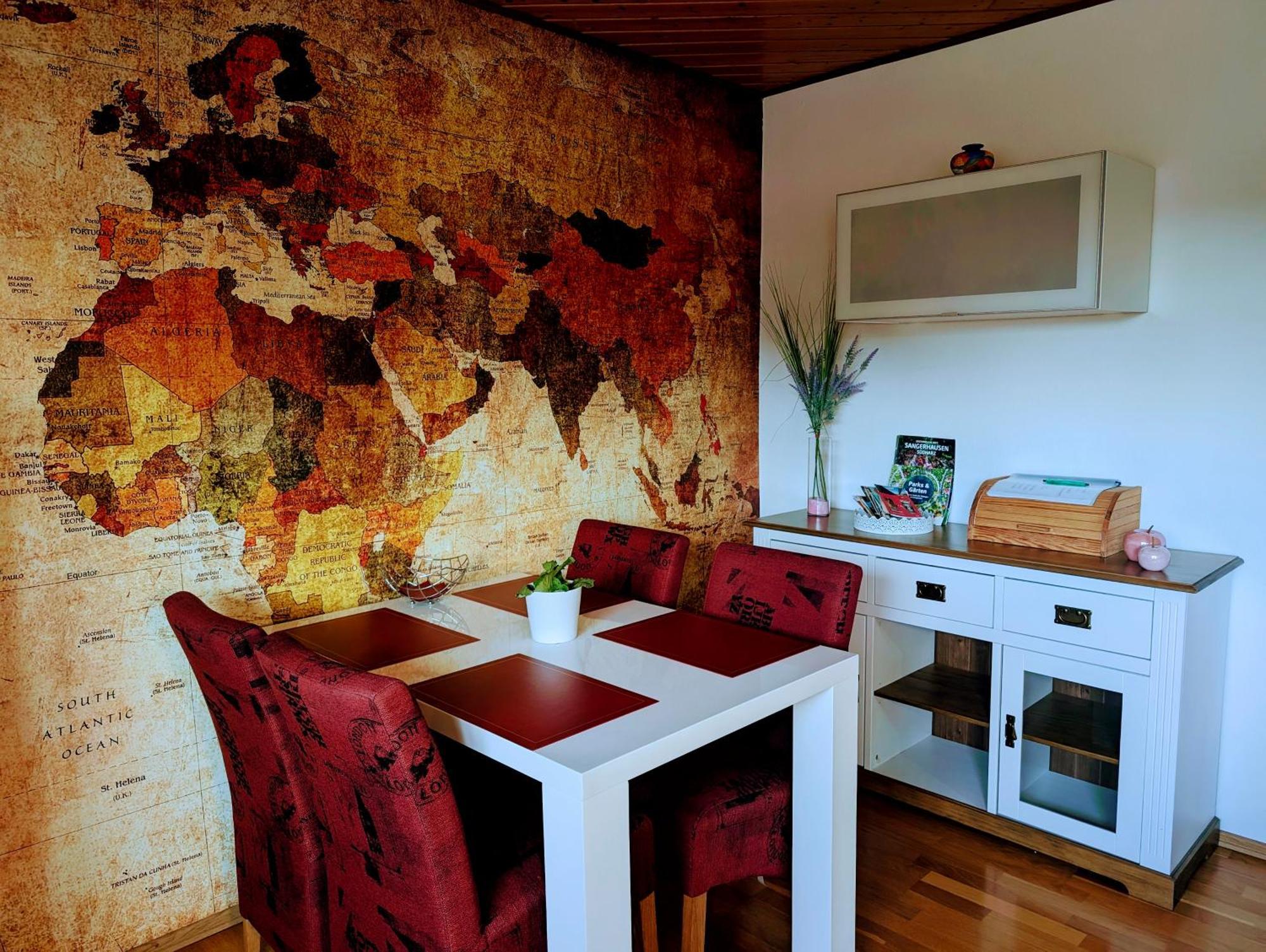 Ferienwohnung Mit Ausblick In Wimmelburg Ngoại thất bức ảnh